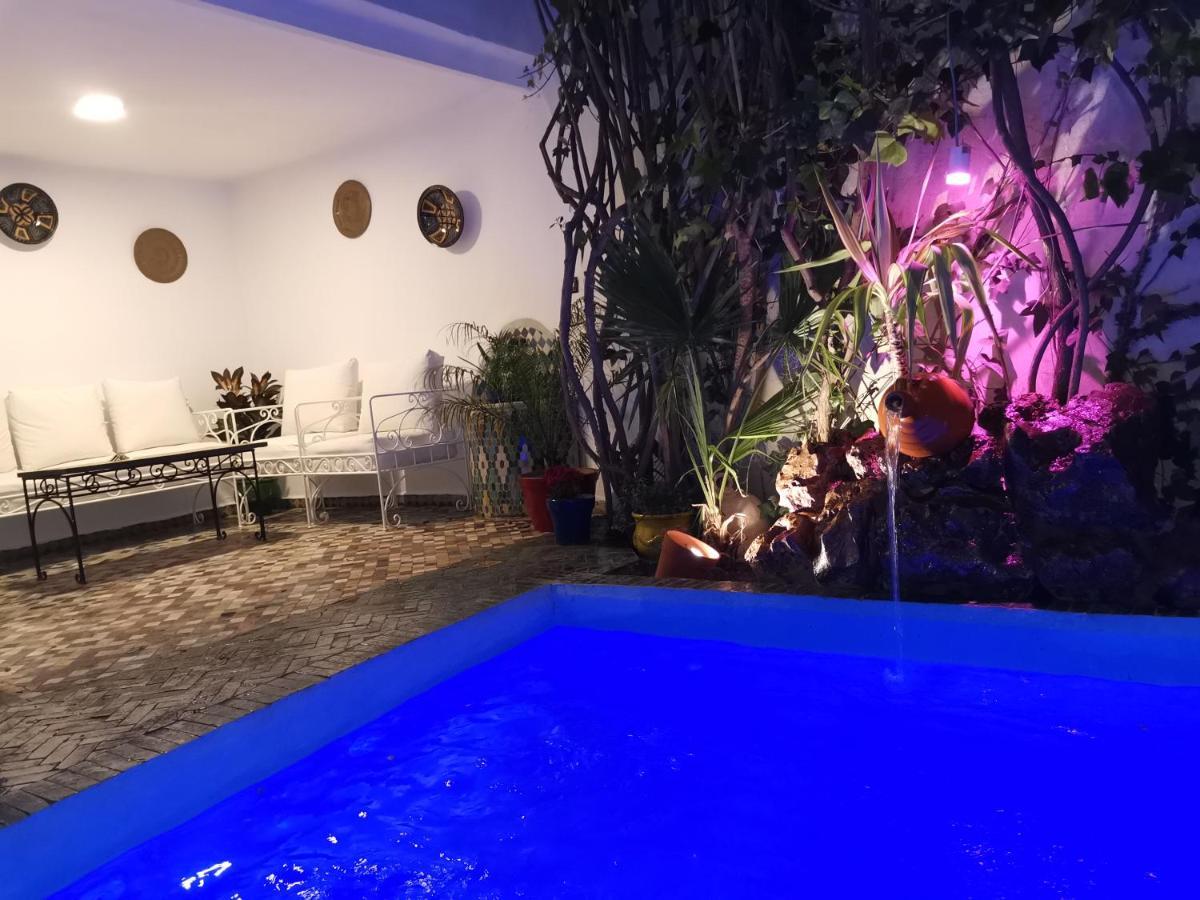 Dar Ben Daoud Avec Piscine Et Terrasse Privee Fez Exterior foto