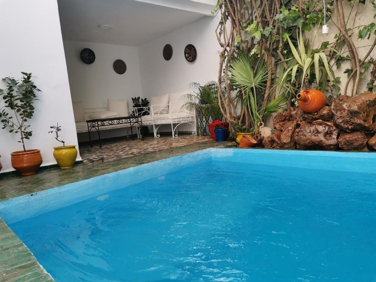 Dar Ben Daoud Avec Piscine Et Terrasse Privee Fez Exterior foto